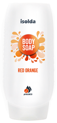 ISOLDA Red Orange Body Soap, Click&GO, 500ml