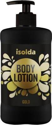 ISOLDA Gold body lotion, 400ml