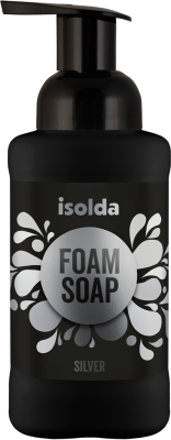 ISOLDA Silver foam soap, 400ml