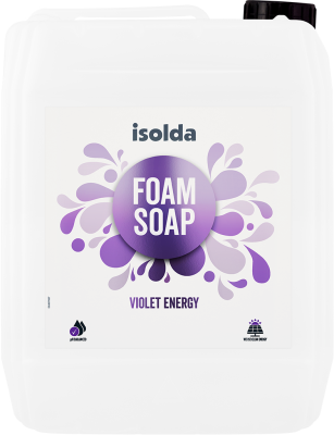 ISOLDA Violet energy foam soap, 5L