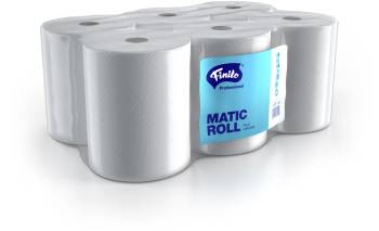 Papírové ručníky MATIC 120, neperforovaný, 2vr. celuloza, 20cm, 120m