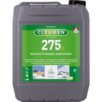 CLEAMEN 275, ruční mytí nádobí, koncentrát, 5L