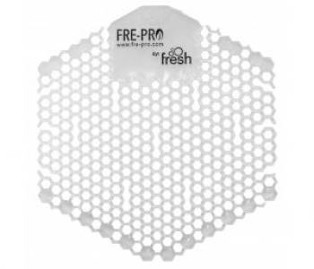 FrePro Wave 3D, vonné sítko do pisoáru, bílé (Med&bylinky)