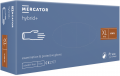 MERCATOR® Hybrid+ jednorázové vynilové rukavice, nepudrované, 100ks, vel.XL