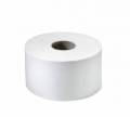 Toaletní papír dvouvrstvý bílý, průměr, 100% celuloza, 230 mm